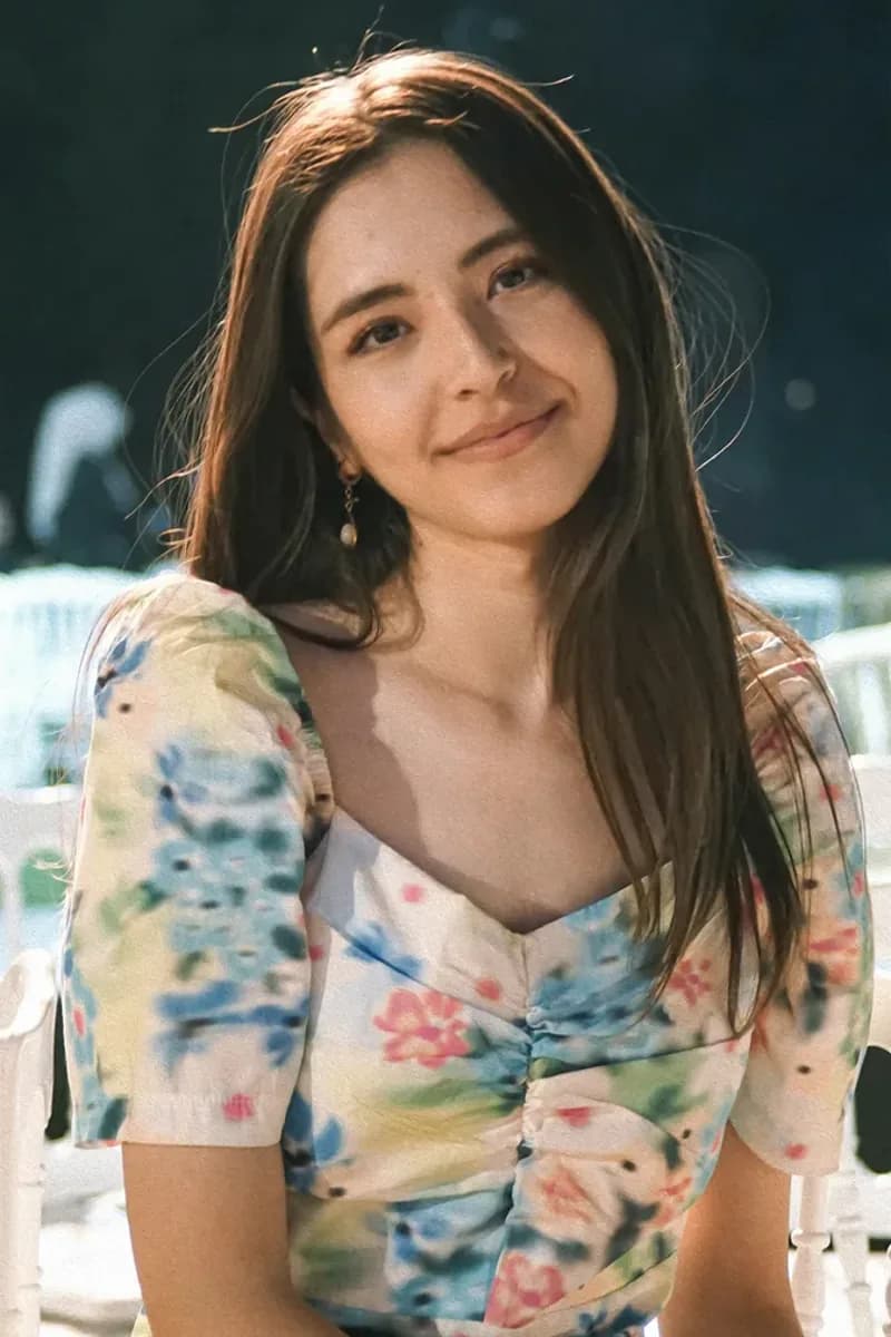 Long dark hair to soft face-framing layers